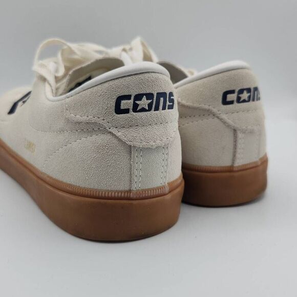Converse CONS Louie Lopez Pro Low in Egret/Gum suede Men\'s 9.5 Women\'s 11 New main image 11
